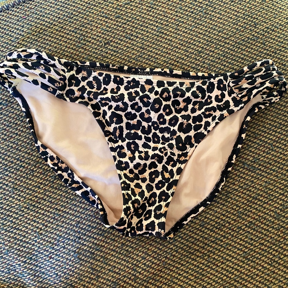 Target leopard print bikini bottoms!